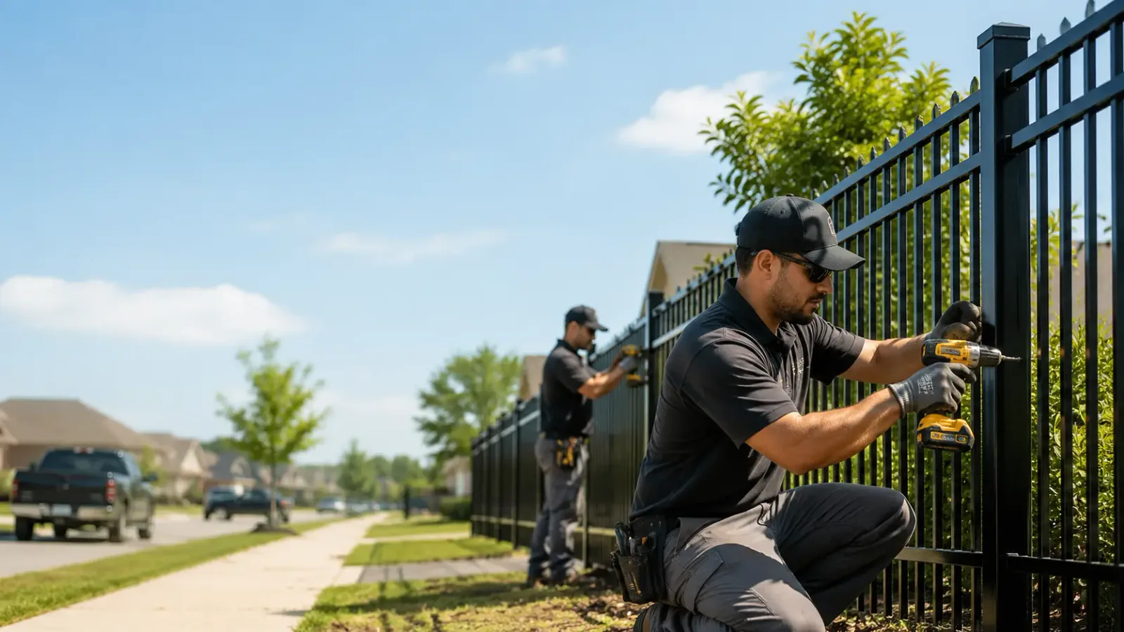 Metal Fence Installation in Lanett, AL
